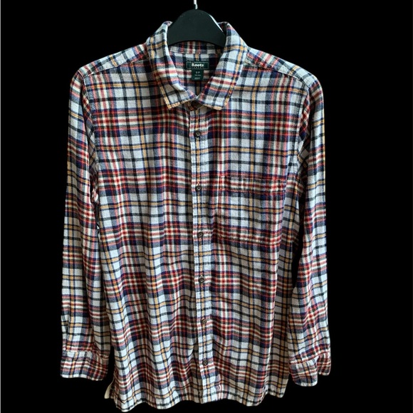 Roots Plaid Top - Picture 1 of 5